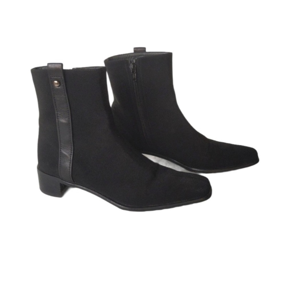 Stuart Weitzman Chelsea Booties Gore Tex Black 7.5